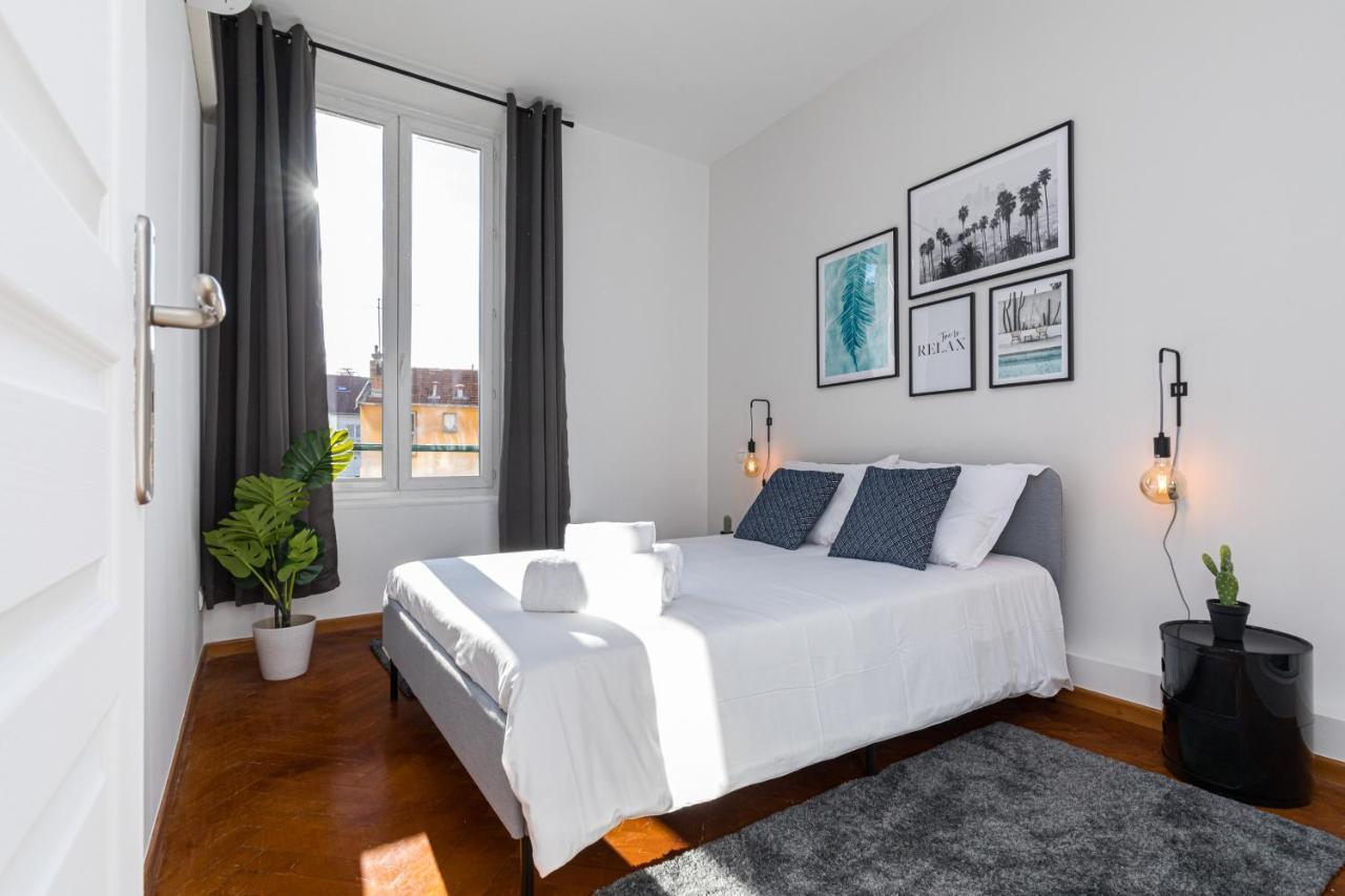 7 Medecin - Place Massena - Central 2P - Lumineux - Climatise نيس المظهر الخارجي الصورة