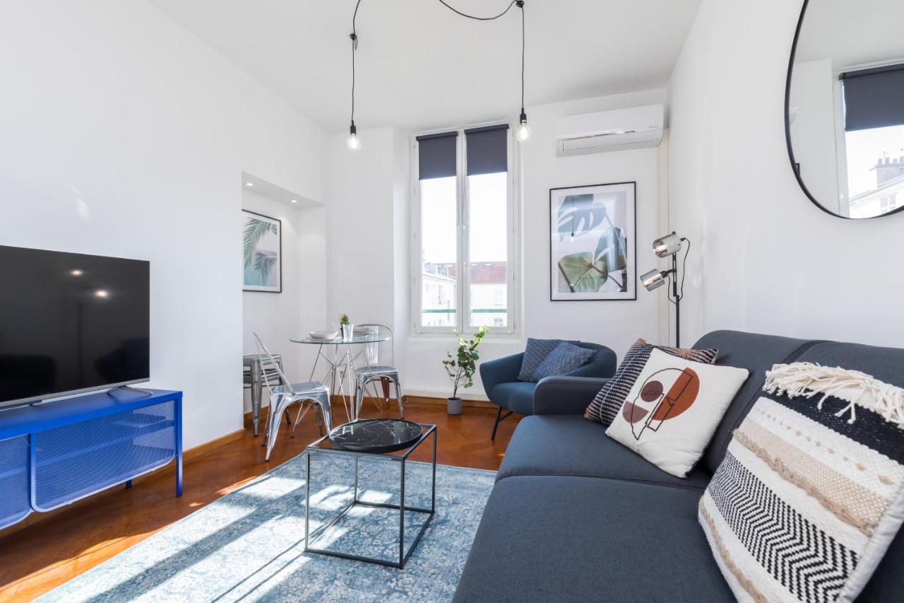 7 Medecin - Place Massena - Central 2P - Lumineux - Climatise نيس المظهر الخارجي الصورة